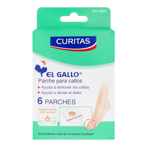 Parche Curitas El Gallo C/6
