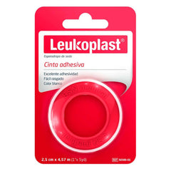 Tela Adh Leukopla 2.5Cmx4.57M