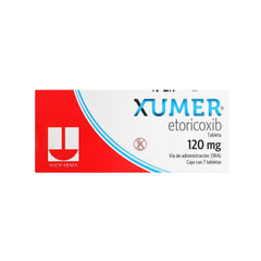 Xumer Etoricoxib 120 Mg Tabs 7