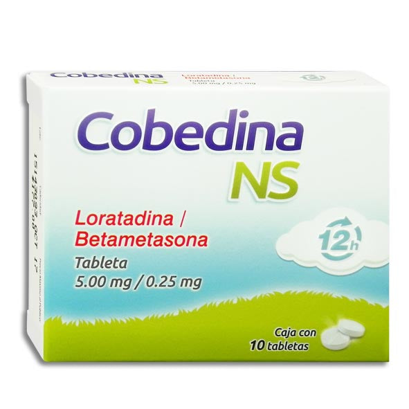 Cobedina Ns 5mg C/10t Lorat Be