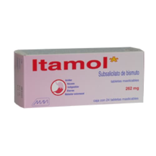 Itamol 262mg C/24tab Subsalici
