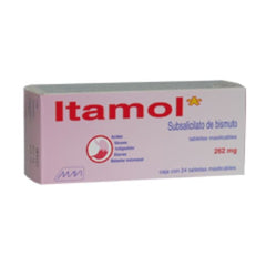 Itamol 262mg C/24tab Subsalici