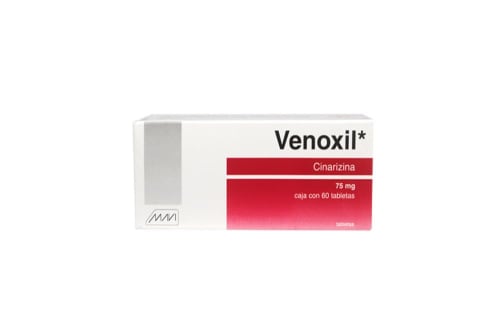 Venoxil 75mg C/60 Tab Cinarizi