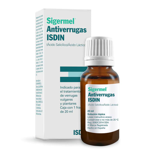 Sigermel Sol Antiverrugas 20Ml